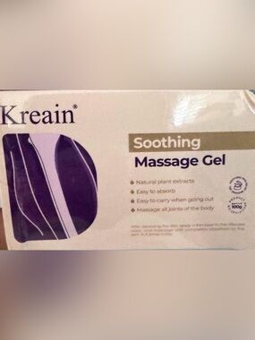 Soothing Purple Massage Gel - Hydrating Body & Massage Gel